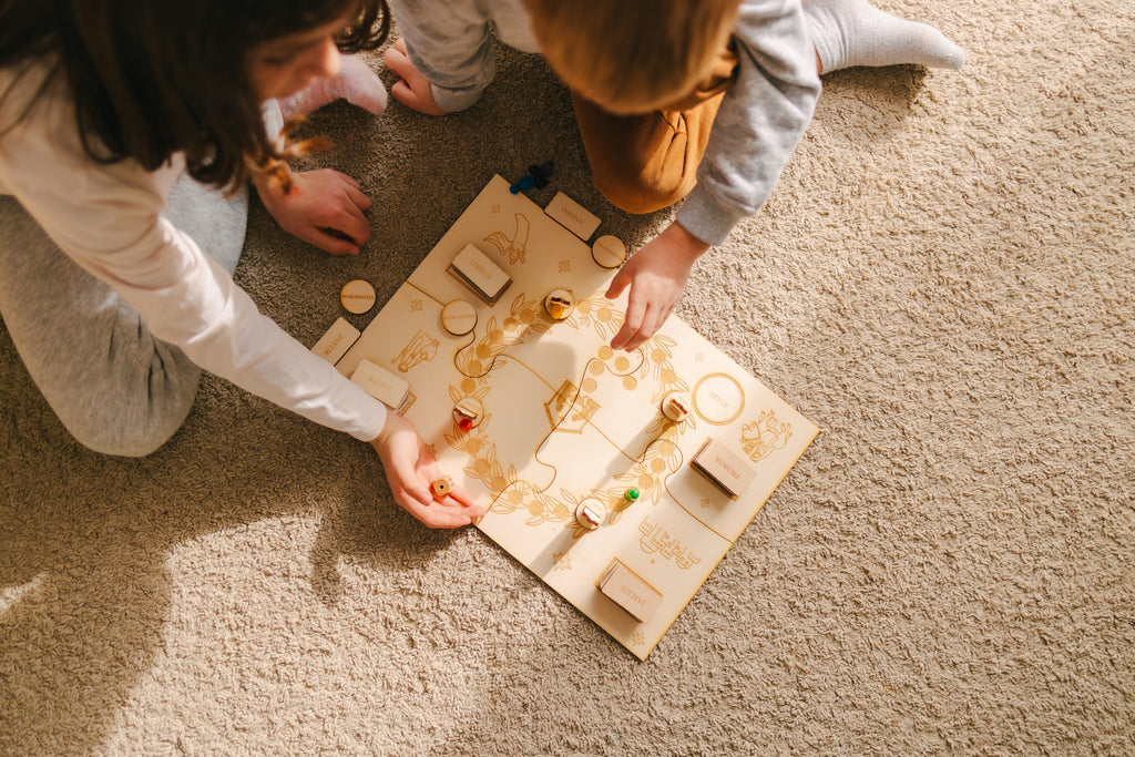 Put do jaslica, adventska društvena igra