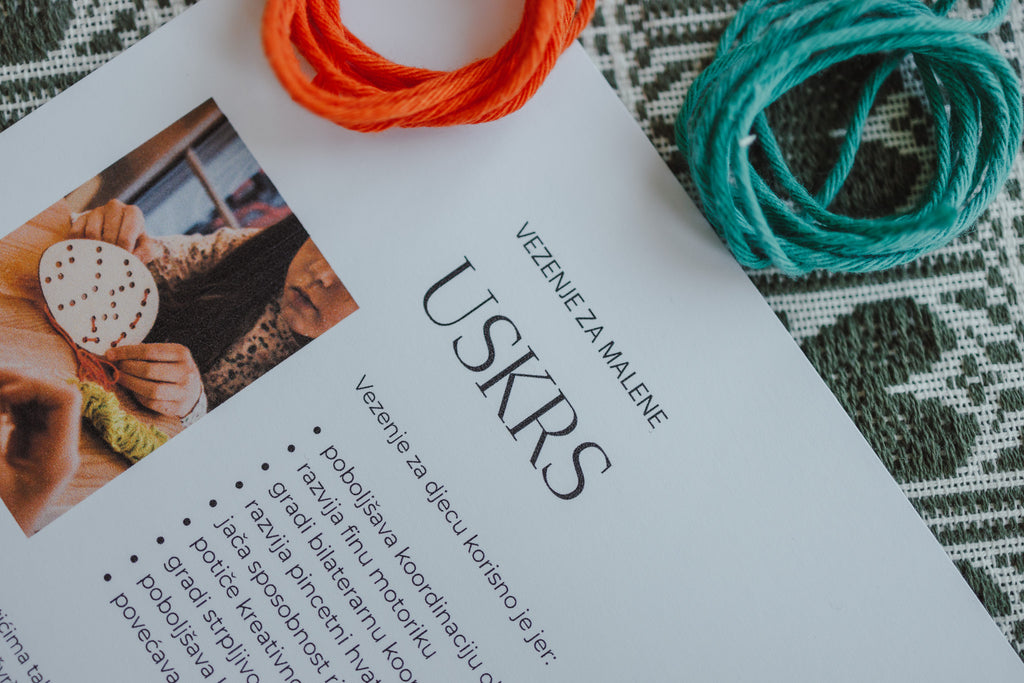 Vezenje za malene - Uskrs